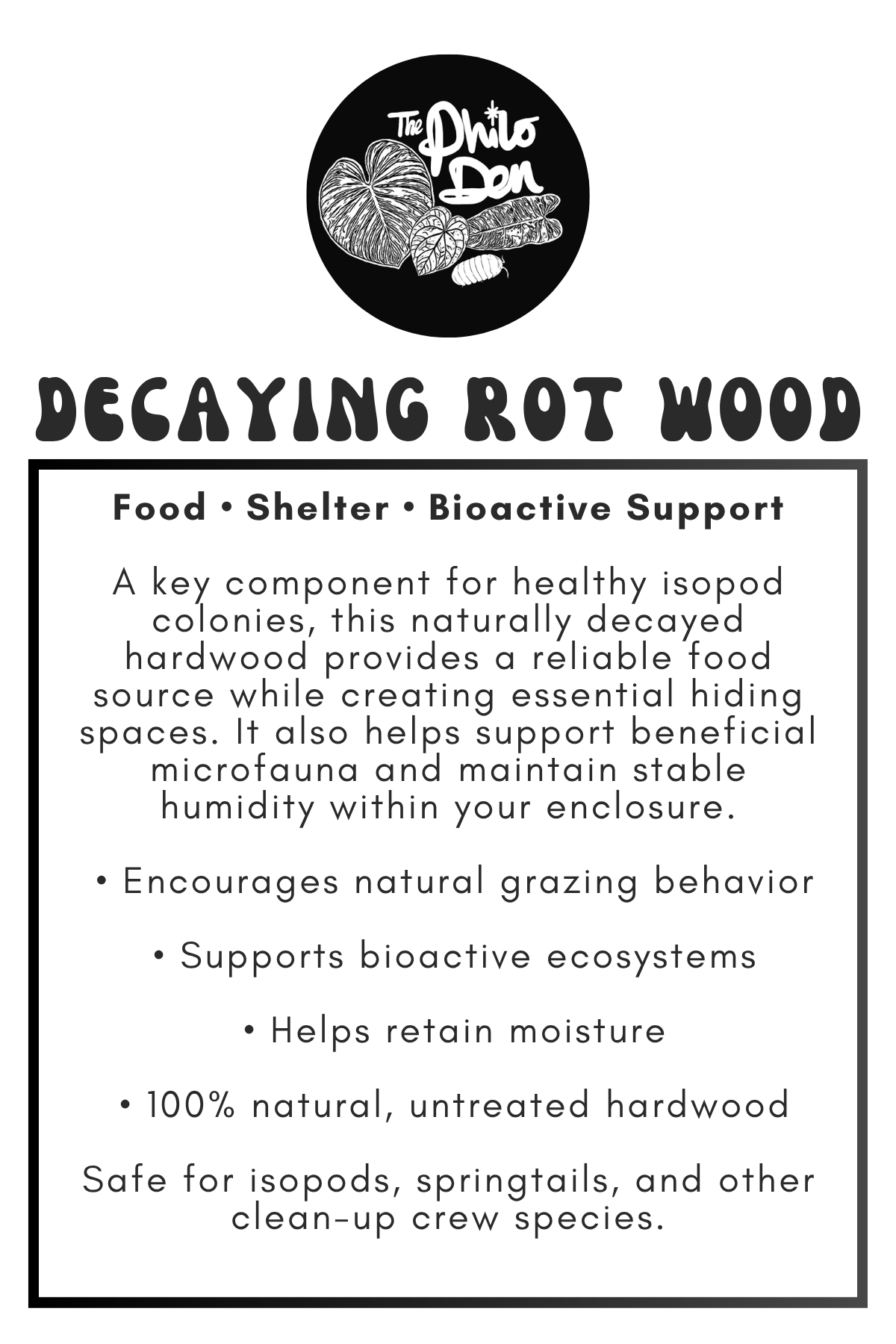 Decaying Rot Wood - Hardwood Mix
