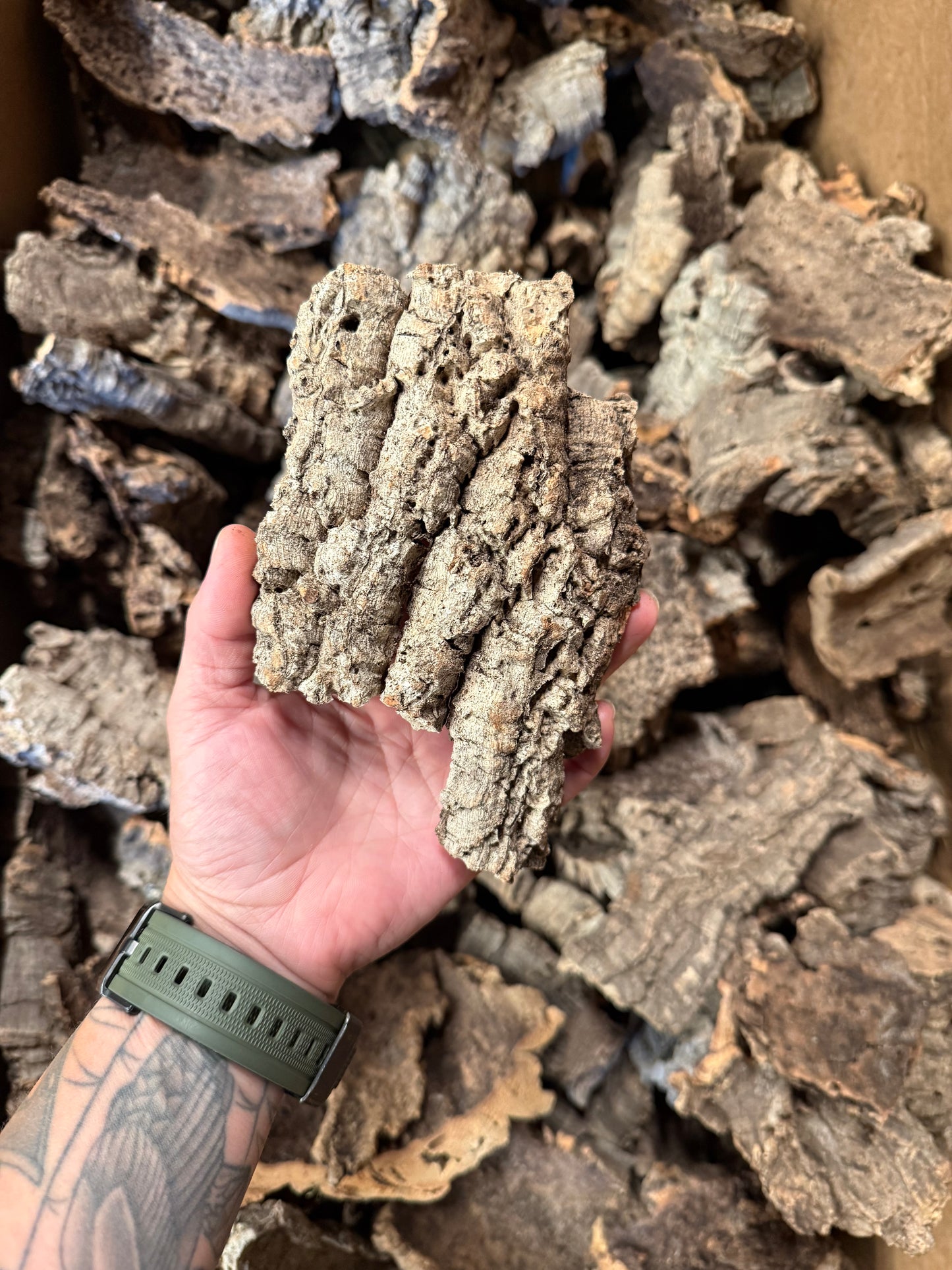 Cork Bark Hides
